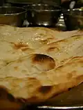 Naan a staple bread of Awadh.