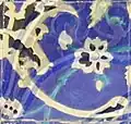 An individual haft-rang tile. Shah Mosque (Isfahan) 1611-1629