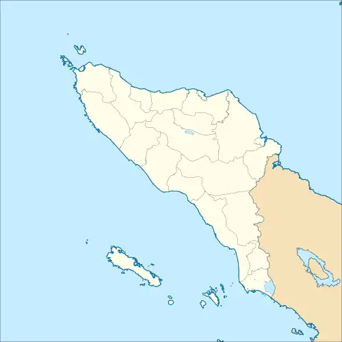 Langsa is located in Aceh