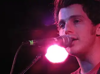 Lead singer Justin Moore in 2007