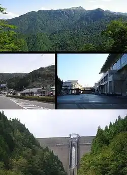 Mt.Kamegamori Roadside Station Tosa washi kogeimura Ino Commercial High School Ohmorigawa Dam