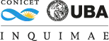 INQUIMAE institute logo showing it double dependency on UBA and CONICET