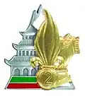 Regimental insignia of the 2nd Foreign Engineer Regiment, 2e REG
