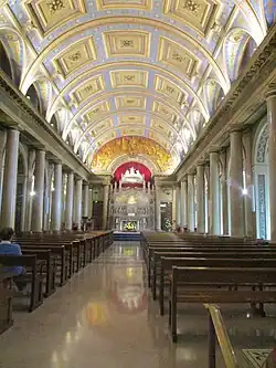 Nave facing the choir