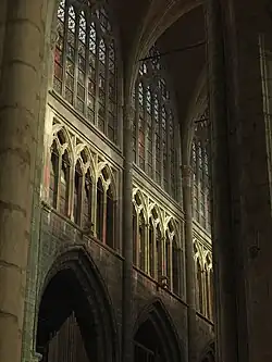 Interior (stained glass windows)