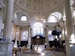 Interior of St Stephen Walbrook