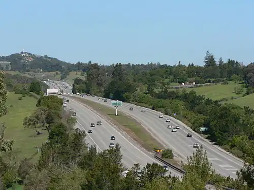 I-280 near Stanford University