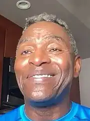 Actor Carl Lumbly during an interview