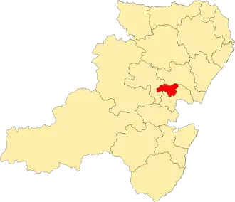 Location of the ward