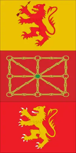 Flag of Institutions of the French Basque Country before 1789