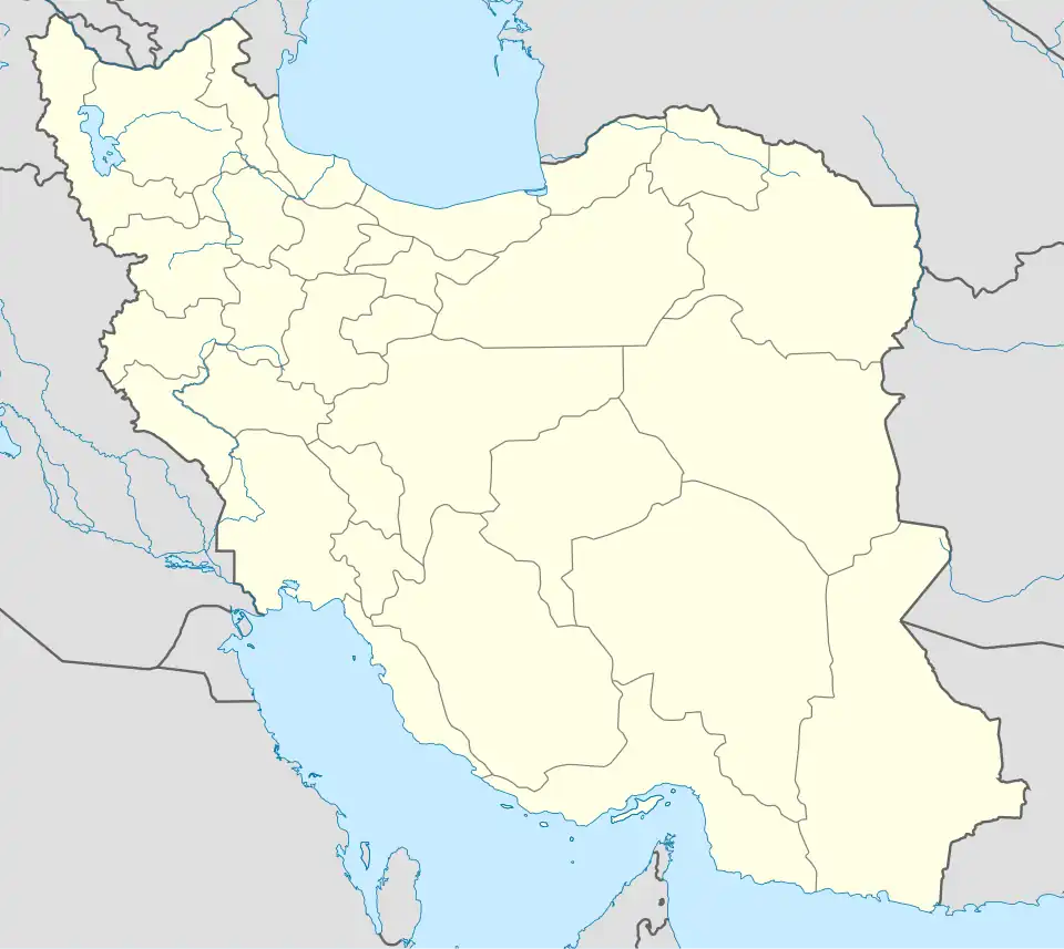 Chaleh Tarkhan is located in Iran