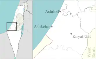 Kannot is located in Ashkelon region of Israel