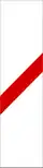 Level crossing countdown marker (placed at one-third of the distance from the crossing, usually 50 m)