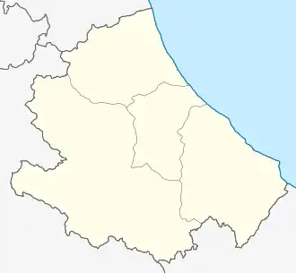 Amiternum is located in Abruzzo