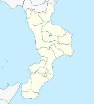 Spezzano Albanese is located in Calabria
