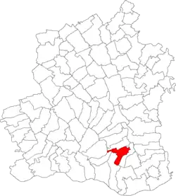 Location in Teleorman County
