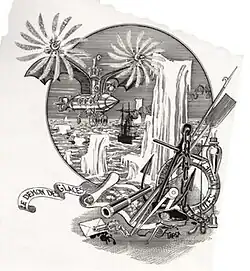 Comic book interior art.