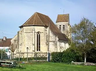 The church of Saint-Léger, in Jagny-sous-Bois