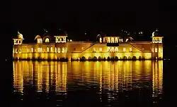Jal Mahal, one of the masterpiece of Rajput rule in Rajputana.