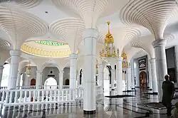 Interior of the mosque; first floor