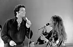 Image 19Tom Jones performing with Janis Joplin in 1969 (from Culture of Wales)