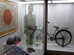 Japanese army and bicycle