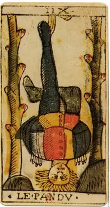 XII. Le Pandu (The Hanged Man)