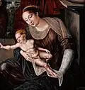 Circle of Jan Matsys, Madonna and Child, 16th century