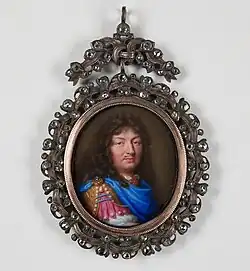 Louis XIV, King of France, between 1673 and 1677
