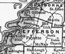 Jefferson County Mississippi c. 1894