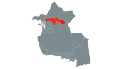 Location of Jennings