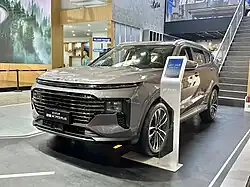 Second facelift Jetour X70 Plus (front)