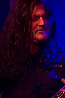 Jim Sheppard performing with Sanctuary, Barge to Hell 2012