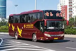 Image 263Intercity coach at Liuliqiao, connecting Beijing with Youyu. (from Intercity bus service)