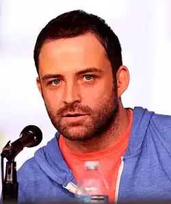 A photograph of Joaquim Dos Santos at the 2012 San Diego Comic Con