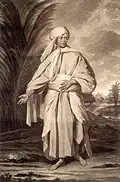 Johann Jacobé, mezzotint after Reynolds, Omai, a Native of the Island of Utietea, 1780
