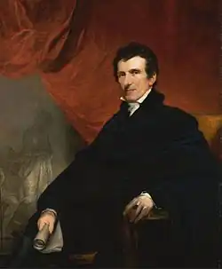 Portrait of Antonio Canova, by John Jackson, 1820