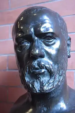 Portrait bust of John Pettie