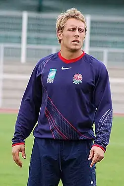 Jonny Wilkinson, in blue kit
