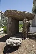 A dolmen in from Kufr Youba from the 5th to 2nd millennium BC