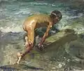 El Niño Bañista, (Boy bathing)