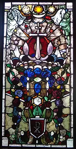 Window signed "JE" (id.)