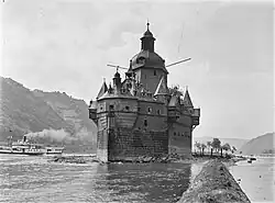 Pfalzgrafenstein Castle, photographed in 1931/1943