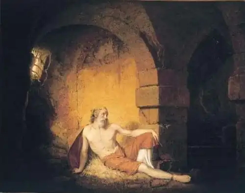 The Captive by Joseph Wright of Derby