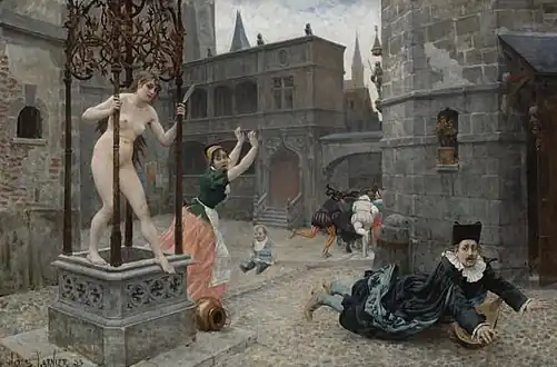 La Vérité (1883) by Jules-Arsène Garnier [fr], private collection.