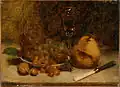 Grapes, Knife and Glass after 1880