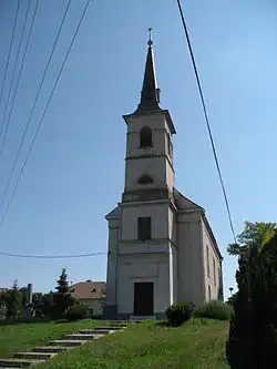 Reformed church in Zbrojníky
