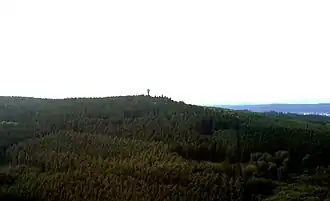 The Köppel with viewing and telecommunication towers