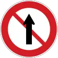 No straight ahead