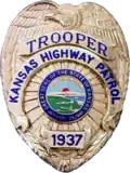 Badge of the Kansas Highway Patrol